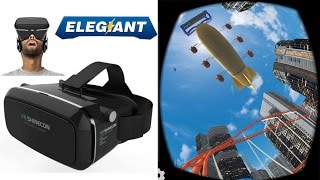 Elegiant VR Shinecon The Best 3D Virtual Glasses Unboxing and Review [upl. by Chrystal]