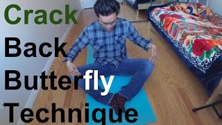 Crack Back ButterFLY Technique How to Video [upl. by Macy437]