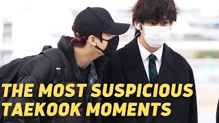 Suspicious TAEKOOK Moments That Will Make You Lose Your Mind [upl. by Stronski808]