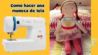 COMO HACER UNA MUÑECA DE TELA FÁCIL [upl. by Nitsua]