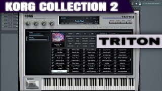 KORG TRITON VST  KORG COLLECTION  FINALLY RELEASED [upl. by Deloria587]