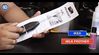 IKEA MILK FROTHER Review amp Battery Installation [upl. by Phillipp817]