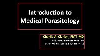 Introduction to Parasitology [upl. by Ahsilek]