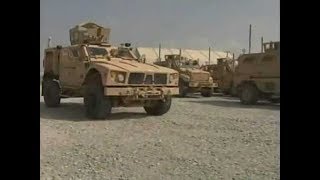 MRAP ATV in Afghanistan  Oshkosh MATV Vehicle [upl. by Nosyd]