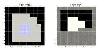 Mathematical morphology erosion 1 [upl. by Aihsram332]