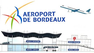 International Airport Bordeaux Mérignac BOD  Travel France [upl. by Yate353]