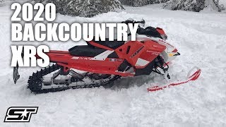 2020 SkiDoo Backcountry XRS Walk Around amp First Impressions [upl. by Ahsenrat]