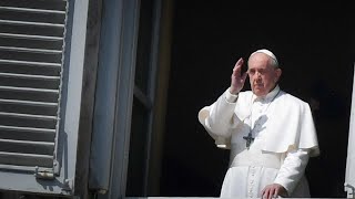 WATCH Pope Francis delivers blessing from Vatican City in response to coronavirus pandemic [upl. by Oicor557]