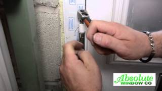 How To Adjust A Composite Door Hinge amp Keeps [upl. by Lon]