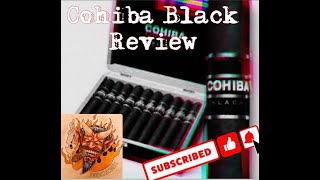 Cohiba Black Cigar review [upl. by Uoliram]