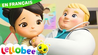 Aller chez le Docteur  Dessins Animés Pour Les Bébés  Lellobee Français [upl. by Omero416]