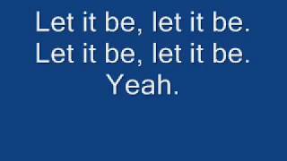 Beatles  Let It Be  Lyrics [upl. by Ycrem]