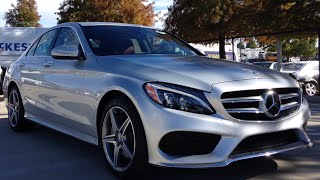 2015 MercedesBenz CClass C400 4Matic Sport Full Review Start Up Exhaust [upl. by Zippel535]