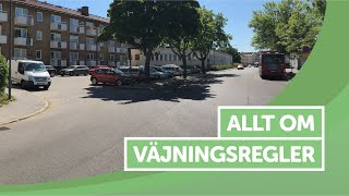 ÖVNINGSKÖR  Lär dig allt om väjningsregler [upl. by Brice]