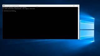 Windows 10  How To Run Command As An Administrator [upl. by Lesslie]