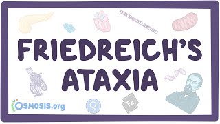 Friedreich’s ataxia  causes symptoms diagnosis treatment pathology [upl. by Swanson]