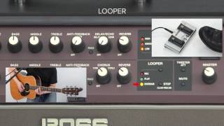 Acoustic Singer Quick Start chapter 7 Using Looper [upl. by Irod]