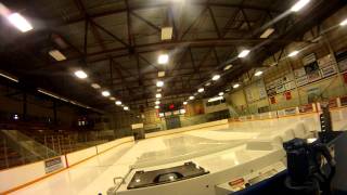 Zamboni ice clean GOPRO 960 [upl. by Lleret]