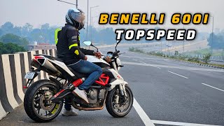 Benelli 600i Topspeed Run [upl. by Lindy]