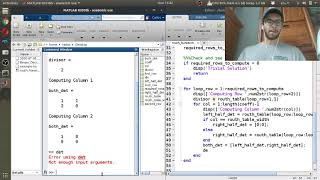 MATLAB Help  Simple Routh Hurwitz Example Code [upl. by Nner]