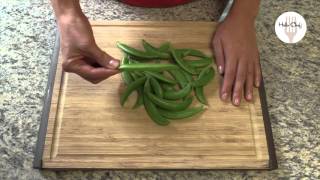 How to prepare sugar snap peas [upl. by Beare38]