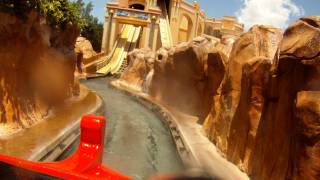 Seaworld Florida  Journey To Atlantis POV [upl. by Enialb]