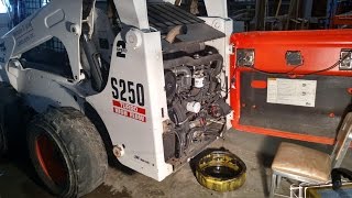 How to Change Oil On Bobcat Skid Steer [upl. by Calvert604]