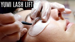 YUMI LASH LIFT amp TINT  The Process  amanda devon [upl. by Cordell]