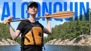 THE MOST EPIC CAMPSITE WE’VE EVER BEEN TO  DAYS 1 amp 2  SOUTH ALGONQUIN PARK CANOE TRIP 4K [upl. by Gorden]