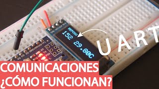 COMUNICACIONES  ¿Cómo funcionan  Parte 2  El protocolo UART [upl. by Liryc160]