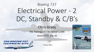 737 Electrics Part 2  DC Power [upl. by Rhetta]