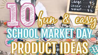 10 Easy School Market Day Ideas to Make amp Sell [upl. by Llirred813]