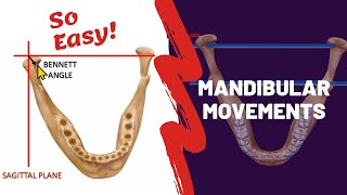 Mandibular Movements Simplified [upl. by Adnale]