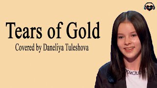 Daneliya Tuleshova quotTears of Goldquot Lyrics from Americas Got Talent 2020 [upl. by Aldas]