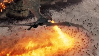 Daenerys Revenge and Attacks Kings Landing HD [upl. by Cnut760]