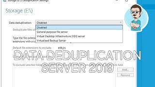 Install and Configure Data Deduplication on Windows Server 2019 [upl. by Thorman]