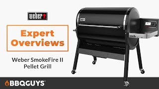 Weber SmokeFire Gen 2 Pellet Grill Review  BBQGuys Expert Overview [upl. by Welbie]