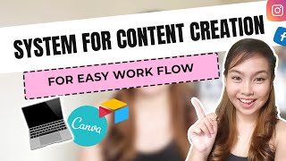 Easy Work Flow for Social Media Content Creation  For Newbie Social Media Manager CC Eng Subtitle [upl. by Joni]