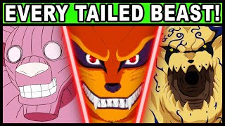 All 10 Tailed Beasts and Their Powers Explained Naruto Shippuden  Boruto Every Bijuu [upl. by Nica]