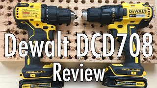 Dewalt DCD708 Review  DCD708 vs DCD777 [upl. by Sremmus]