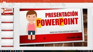 Como hacer una presentación en Power Point [upl. by Kay]