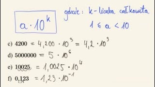 Notacja wykładnicza  przykłady [upl. by Ecirb]