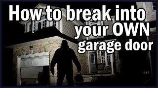 How to break into your OWN garage [upl. by Balthazar]