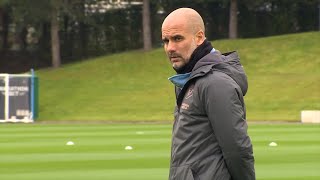 Pep Guardiolas reaction when players are late to training [upl. by Neysa]