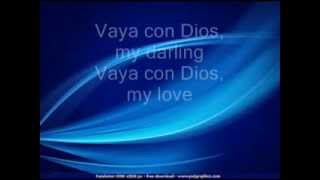 Vaya Con Dios  Freddie Fender LYRICSwmv [upl. by Conal]