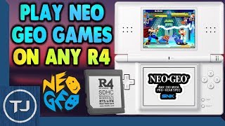 Play Neo Geo Games On Your R4 Card [upl. by Farmann]