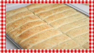 Restaurant Style Bread Sticks Recipe  Noreens Kitchen [upl. by Rimahs]