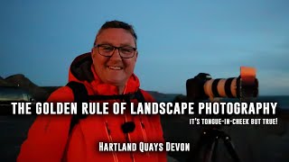 Golden rule of Landscape Photography Hartland Quays Devon [upl. by Ernald]