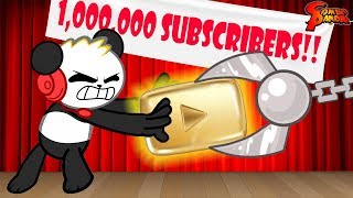 1000000 Subs Special and Awards WHO STOLE MY YOUTUBE PLAY BUTTON [upl. by Catina]