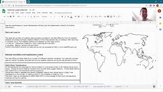 Edexcel Large Data Set 1  Introduction  AS and A Level Maths [upl. by Thain692]